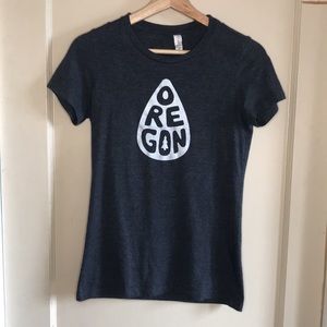 Bella and Canvas Oregon graphic tee